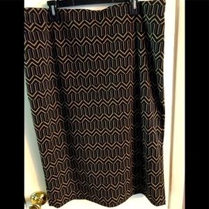 Grace Elements Knit Skirt -Size 14 Never Worn